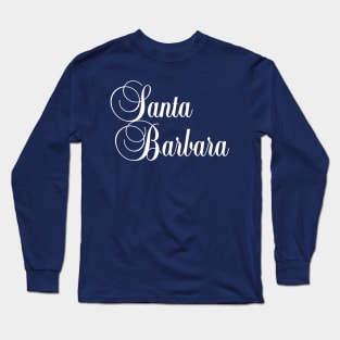 Santa Barbara TV Show Logo Long Sleeve T-Shirt